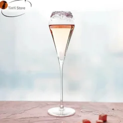 Plates u0026 More Küche & Esszimmer-Elegantes Champagnerflöten-Set aus mundgeblasenem Kristallglas – perfekt für Feiern