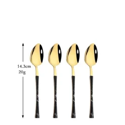 Cutlery Craft Küche & Esszimmer-Elegantes Edelstahl-Besteckset – Premium-Essbesteck
