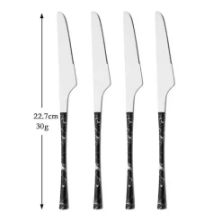 Cutlery Craft Küche & Esszimmer-Elegantes Edelstahl-Besteckset – Premium-Essbesteck