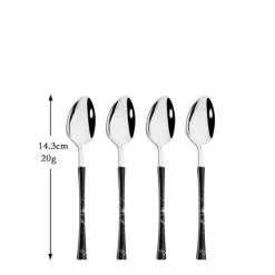Cutlery Craft Küche & Esszimmer-Elegantes Edelstahl-Besteckset – Premium-Essbesteck