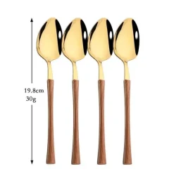 Cutlery Craft Küche & Esszimmer-Elegantes Edelstahl-Besteckset – Premium-Essbesteck