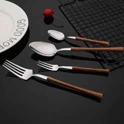 Cutlery Craft Küche & Esszimmer-Elegantes Edelstahl-Besteckset – Premium-Essbesteck