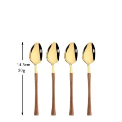 Cutlery Craft Küche & Esszimmer-Elegantes Edelstahl-Besteckset – Premium-Essbesteck