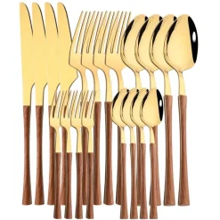Cutlery Craft Küche & Esszimmer-Elegantes Edelstahl-Besteckset – Premium-Essbesteck