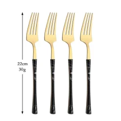 Cutlery Craft Küche & Esszimmer-Elegantes Edelstahl-Besteckset – Premium-Essbesteck