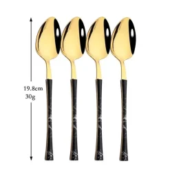 Cutlery Craft Küche & Esszimmer-Elegantes Edelstahl-Besteckset – Premium-Essbesteck