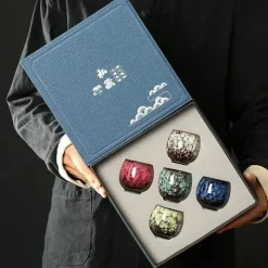 Plates u0026 More Küche & Esszimmer-Elegantes Kaffee- und Teetassen-Set aus Keramik – Essgeschirr in Geschenkbox