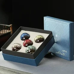 Plates u0026 More Küche & Esszimmer-Elegantes Kaffee- und Teetassen-Set aus Keramik – Essgeschirr in Geschenkbox