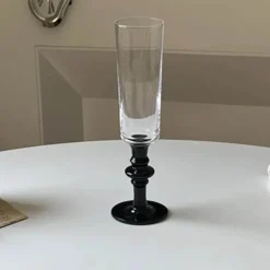 Plates u0026 More Küche & Esszimmer-Elegantes Rotweinkelch-Set – Champagner-Trinkgeschirr aus Kristall für Hochzeiten