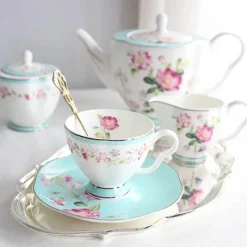 Feast u0026 Flair Küche & Esszimmer-Elegantes Tee- und Kaffeeservice aus Porzellan – Stilvolle Teegeschirr-Kollektion von Coffeeware