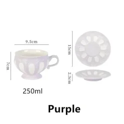 Plates u0026 More Küche & Esszimmer-Elegantes Teeservice aus Porzellan – Teekanne, Tassen, Untertassen, Kaffeekanne für Partys