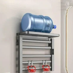 The Blissful Bath Badezimmer-Elektrisch beheizter Handtuchhalter - Intelligenter Organizer-Trockner