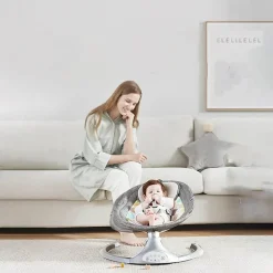 Kinder The Decor Haven Kinderwagen & Zubehör-Elektrische Babywippe - Schaukelstuhl für Kleinkinder