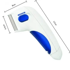 Furendo Haustierzubehör|Reinigungswerkzeuge Für Haustiere-Elektrische Floh- und Läuseentfernungsbürste - Haustierpflegewerkzeug