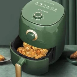 Deco Küche & Esszimmer-Elektrische Mini-Heißluftfritteuse – 3 l, ölfreies Gerät zum gesunden Kochen