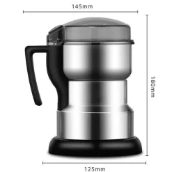 The Cozy Mug Küche & Esszimmer-Elektrische Mini-Kaffeemühle – Leistungsstarke Bohnenmühle