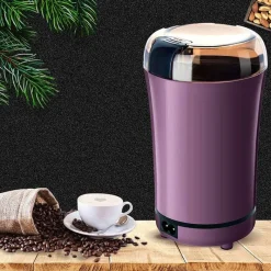 The Cozy Mug Küche & Esszimmer-Elektrische Mini-Kaffeemühle – Leistungsstarke Bohnenmühle