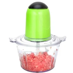 Tom Küche & Esszimmer-Elektrischer Fleischwolf aus Edelstahl – Vielseitiger Küchenzerkleinerer für perfekt gemahlenes Fleisch