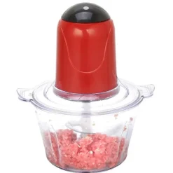 Tom Küche & Esszimmer-Elektrischer Fleischwolf aus Edelstahl – Vielseitiger Küchenzerkleinerer für perfekt gemahlenes Fleisch