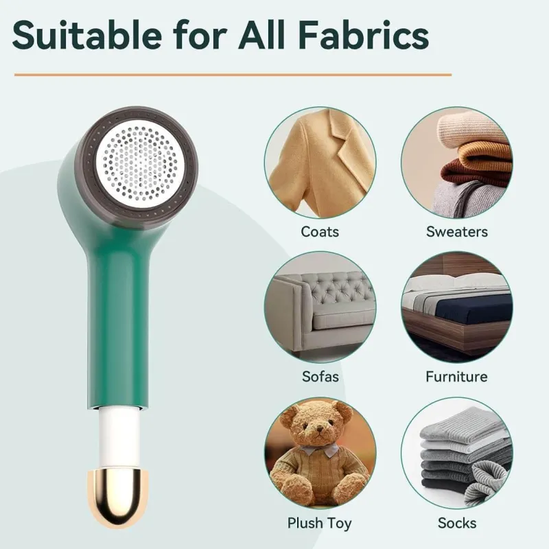 Comfort u0026 Style Gadgets Für Zuhause-Elektrischer Fusselrasierer – 2-in-1 wiederaufladbarer Fusselrasierer