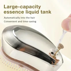 PureGlow Männerpflege|Frauenpflege-Elektrischer Haarkamm-Massagegerät – Bürste zur Entspannung der Kopfhaut