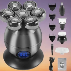 PureGlow Männerpflege|Körperpflege-Elektrischer Haarschneider für Herren – Groom Pro Grooming Tool