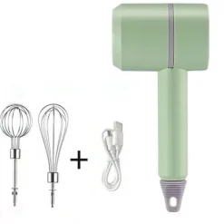 The Culinary Kit Küche & Esszimmer-Elektrischer Handaufschäumer - 2-in-1 Milchmixer Schneebesen