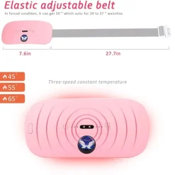 The Relaxation Nook Gesundheits-Gadgets|Gesundheits- Und Entspannungstools-Elektrischer Heizmassagegürtel – Entspannender therapeutischer Schmerzlinderungswickel