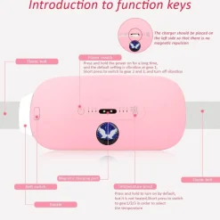 The Relaxation Nook Gesundheits-Gadgets|Gesundheits- Und Entspannungstools-Elektrischer Heizmassagegürtel – Entspannender therapeutischer Schmerzlinderungswickel