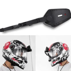 Wild u0026 Free Gear Autozubehör|Automobilindustrie-Elektrischer Helmwischer für Motorrad - Clear Vision Zubehör