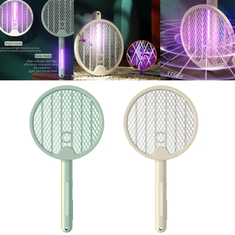 Trail u0026 Beyond Camping Im Freien|Outdoor-Gadgets-Elektrischer Insektenvernichter-Schläger – Faltbares Insektenvernichter-Paddel