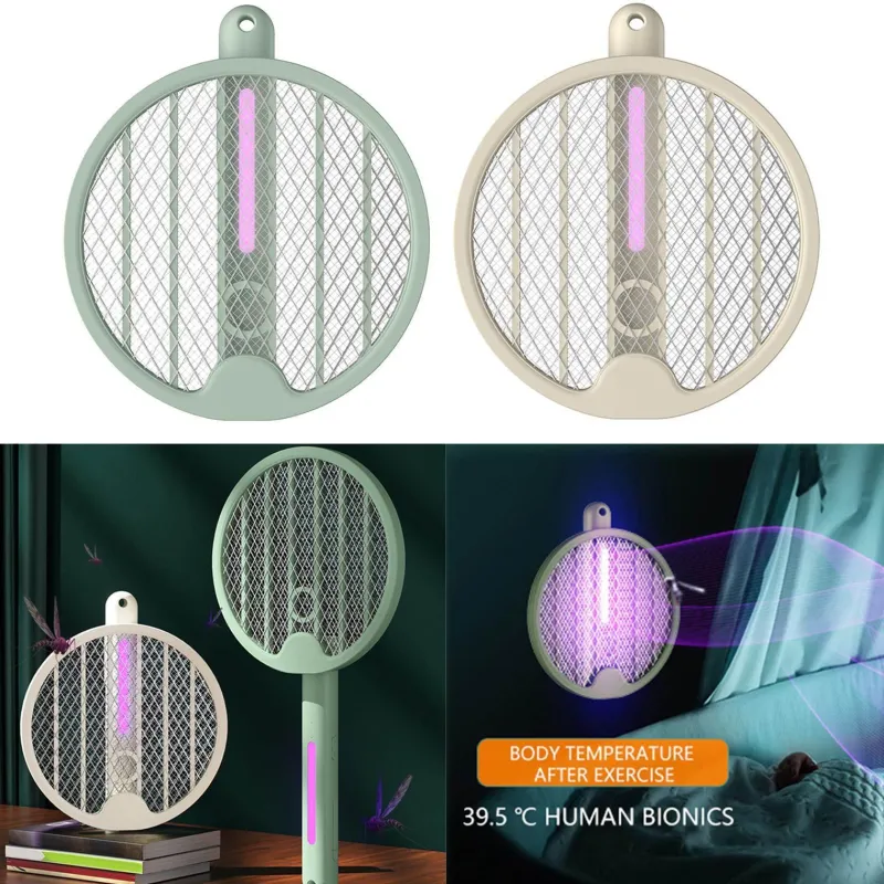 Trail u0026 Beyond Camping Im Freien|Outdoor-Gadgets-Elektrischer Insektenvernichter-Schläger – Faltbares Insektenvernichter-Paddel