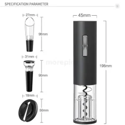 Plates u0026 More Küche & Esszimmer-Elektrischer Krkenzieher – per USB wiederaufladbarer Weinöffner für Partys