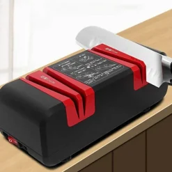 The Culinary Kit Küche & Esszimmer-Elektrischer Messerschärfer – Professionelles Küchenwerkzeug für präzise Schneidkantenpflege