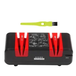 The Culinary Kit Küche & Esszimmer-Elektrischer Messerschärfer – Professionelles Küchenwerkzeug für präzise Schneidkantenpflege