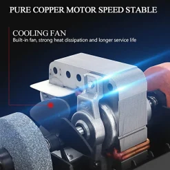 The Culinary Kit Küche & Esszimmer-Elektrischer Messerschärfer – Professionelles Küchenwerkzeug für präzise Schneidkantenpflege