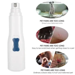 Furendo Reinigungswerkzeuge Für Haustiere|Haustierzubehör-Elektrischer Nagelschleifer – Sicheres, leises Werkzeug zur Haustierpflege