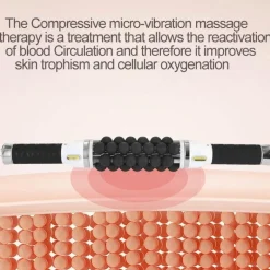 Tranquil Touch Massageprodukte|Gesundheits-Gadgets-Elektrischer Perlenrollen-Massager – Fortschrittliches Therapiegerät zur Entspannung