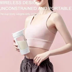 The Culinary Kit Küche & Esszimmer-Elektrischer Protein-Shaker-Mixer – Leistungsstarker Smoothie- und Nahrungsergänzungsmixer