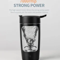 The Culinary Kit Küche & Esszimmer-Elektrischer Protein-Shaker-Mixer – Leistungsstarker Smoothie- und Nahrungsergänzungsmixer