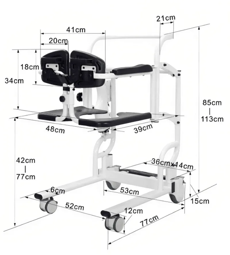 Tranquil Touch Mobilitäts- Und Support-Tools|Gesundheits-Gadgets-Elektrischer Rollstuhllift - Automatischer Altenpflegelift