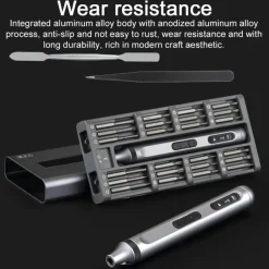 The Outdoor Vault Heimwerkzeuge|Outdoor & Garten-Elektrischer Schraubendrehersatz – Hochpräzise Schnellreparaturwerkzeuge