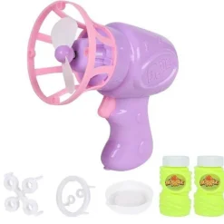 The Decor Haven Babyspielzeug-Elektrischer Seifenblasenblumen-Ventilator – Lustiges Outdoor-Spielzeug für Kinder