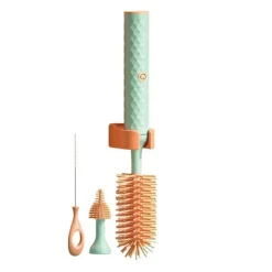 Kinder Little Nest Kinderwagen & Zubehör|Küche & Esszimmer-Elektrischer Silikon-Flaschenreiniger – Rotierendes Geschirrspülwerkzeug