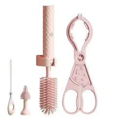 Kinder Little Nest Kinderwagen & Zubehör|Küche & Esszimmer-Elektrischer Silikon-Flaschenreiniger – Rotierendes Geschirrspülwerkzeug