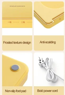 The Cozy Mug Küche & Esszimmer-Elektrischer Tassenwärmer – Mini-Kaffeewärmer für den Schreibtisch