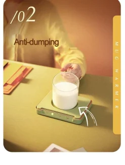 The Cozy Mug Küche & Esszimmer-Elektrischer Tassenwärmer – Mini-Kaffeewärmer für den Schreibtisch