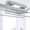 Tranquil Waters Badezimmer-Elektrischer Teleskop-Wäscheständer - Automatischer Wäschetrockner mit Fernbedienung