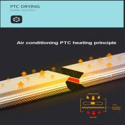 Tranquil Waters Badezimmer-Elektrischer Teleskop-Wäscheständer - Automatischer Wäschetrockner mit Fernbedienung