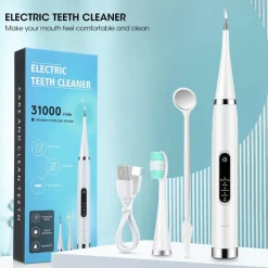 PureGlow Frauenpflege|Körperpflege-Elektrischer Ultraschall-Zahnreiniger, Zahnaufhellung, Plaque